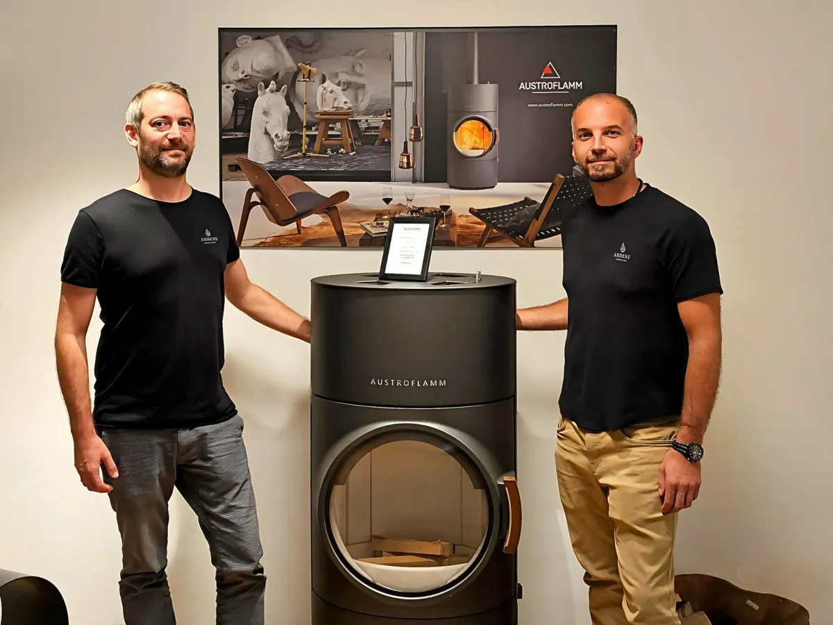 Andreas und Martin mit einem Clou Xtra